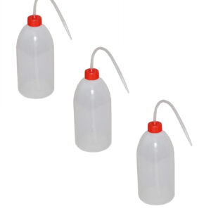 3x PEBD 500 ml translucent wash bottle with pipette by Comptoir des bouteille. DIAYTAR NIGERIA: Where every Nigerian finds affordable products delivered within the week.