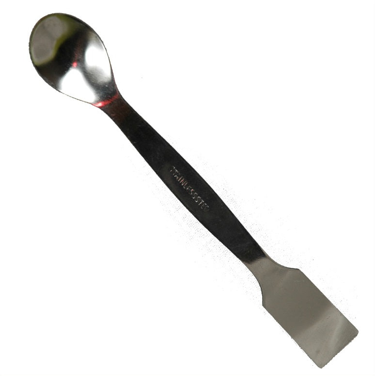 3x Stainless Steel Flat Spoon Spatula - 120 mm by Comptoir des Bouteilles. DIAYTAR NIGERIA: Where shopping meets satisfaction with affordable prices and delivery within 8 days.