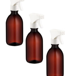 3x 500ml Amber PET Trigger Sprayers by Comptoir des Bouteilles. Experience the convenience of one-stop shopping with
