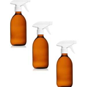 3x 250 ml amber glass spray bottles with trigger by Comptoir des flacons. DIAYTAR NIGERIA redefines convenience with our vast product selection and swift nationwide delivery.