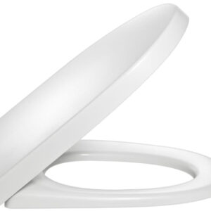 ODEON UP Thermodur toilet seat with detachable progressive lowering, with stainless steel metal hinges, white ref. 8409K-00. Experience retail satisfaction with DIAYTAR NIGERIA's comprehensive platform and prompt shipping service.