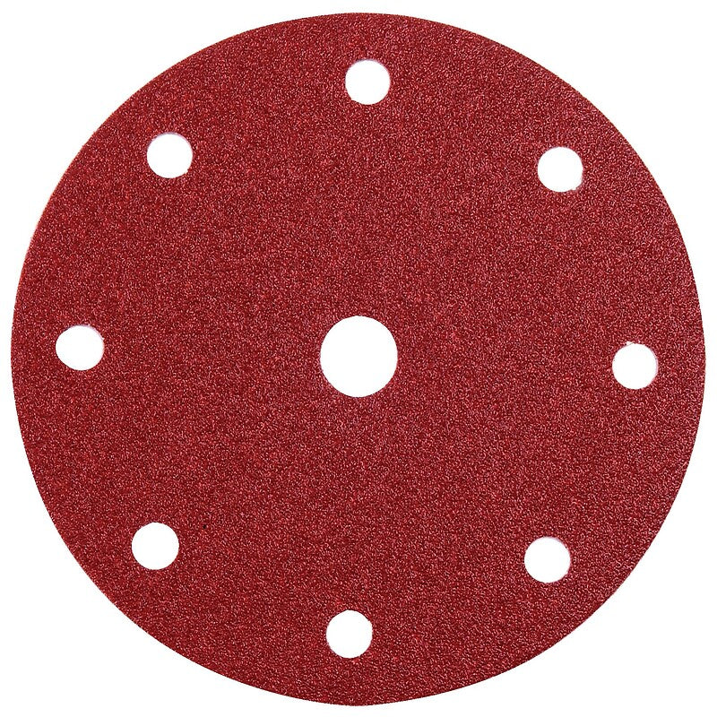 Self-gripping abrasives for eccentric sanders aluminum oxide KP222 perforated 9 holes D150mm Grain 120 Box of 50. Shop with confidence at DIAYTAR NIGERIA, offering extensive product variety with nationwide delivery.
