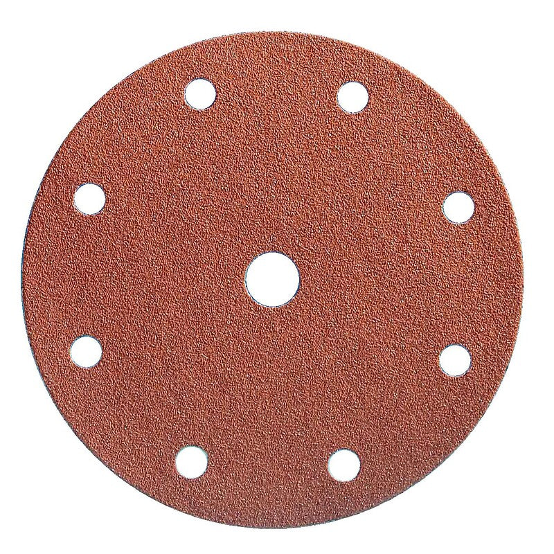 Abrasive discs 9 holes corundum paper KP131 diameter 150 mm grain 120 in box of 100. DIAYTAR NIGERIA promises affordability and variety with every purchase, delivered in 5-8 days.