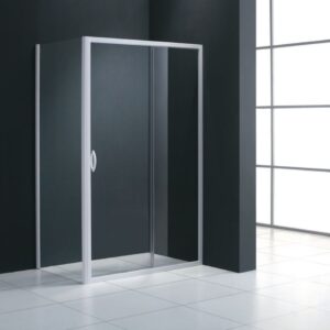 Access facing ALTERNA MEZZO with 2 sliding shutters extendable from 115 to 119 cm transparent glass, Ref.LP2F1150. Your shopping dreams realized through DIAYTAR NIGERIA's affordable platform with reliable delivery times.