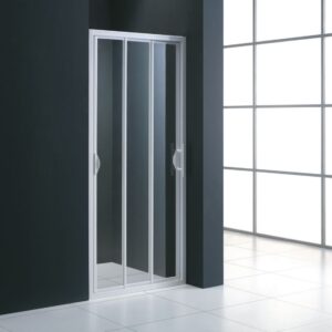 Access facing ALTERNA MEZZO with 3 sliding shutters extendable from 85 to 89 cm transparent glass, Ref.LP3F850. DIAYTAR NIGERIA: Where smart shoppers find everything they need at prices they can afford.