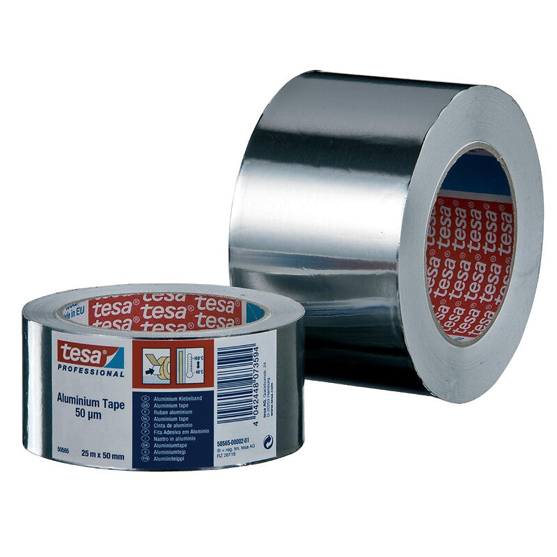 Silver-coloured insulating adhesive, width 50 mm, 25 m roll. DIAYTAR NIGERIA: Connecting Nigerians with affordable products delivered promptly nationwide.