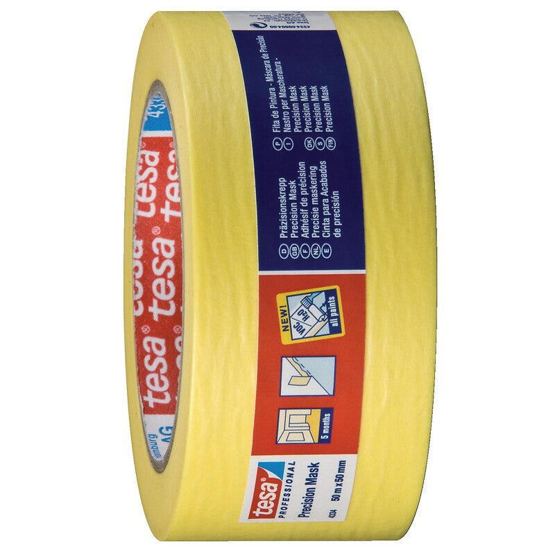 Masking tape 4334, yellow, width 30 mm, 50 m roll. DIAYTAR NIGERIA brings affordable shopping to every Nigerian home with delivery in just 5-8 days.
