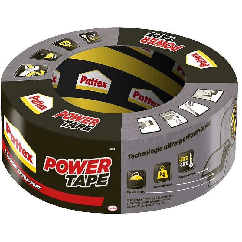 Power Tape grey repair adhesive, width 50 mm, in 30 m roll. Shop from anywhere in Nigeria with DIAYTAR's extensive selection and budget-friendly shipping options.