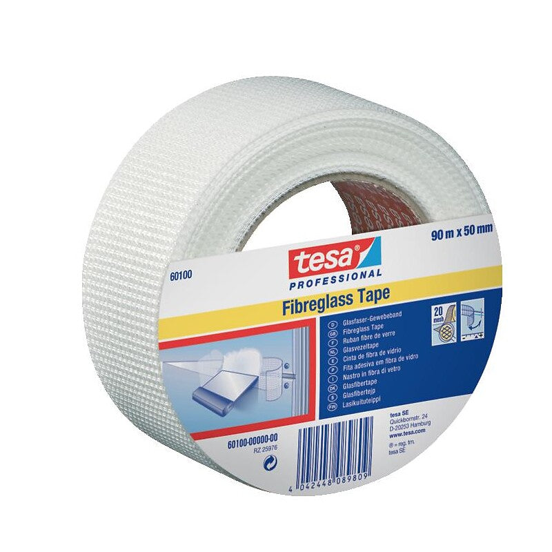 Multi-purpose fiberglass adhesive 60100, white, width 50 mm, 90 m roll. DIAYTAR NIGERIA connects you with what you need at prices you'll love, delivered within 8 days.