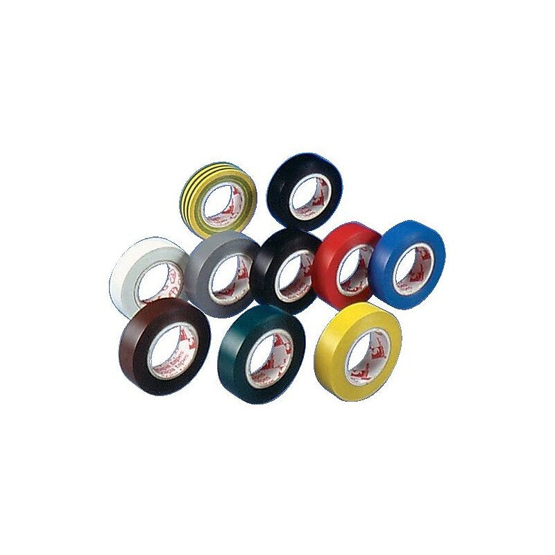 Electrical insulation adhesives 2702, width 15 mm, pack of 10 multi-coloured rolls, in 10 metre roll. DIAYTAR NIGERIA: Where shopping dreams become reality with budget-friendly prices and prompt delivery.