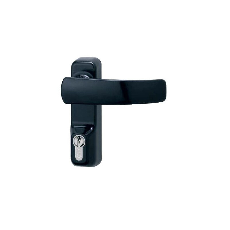 External crutches with key locking for Centuri and Anaa panic devices, black color. Shop with confidence at DIAYTAR NIGERIA, enjoying competitive prices and delivery within 8 days.