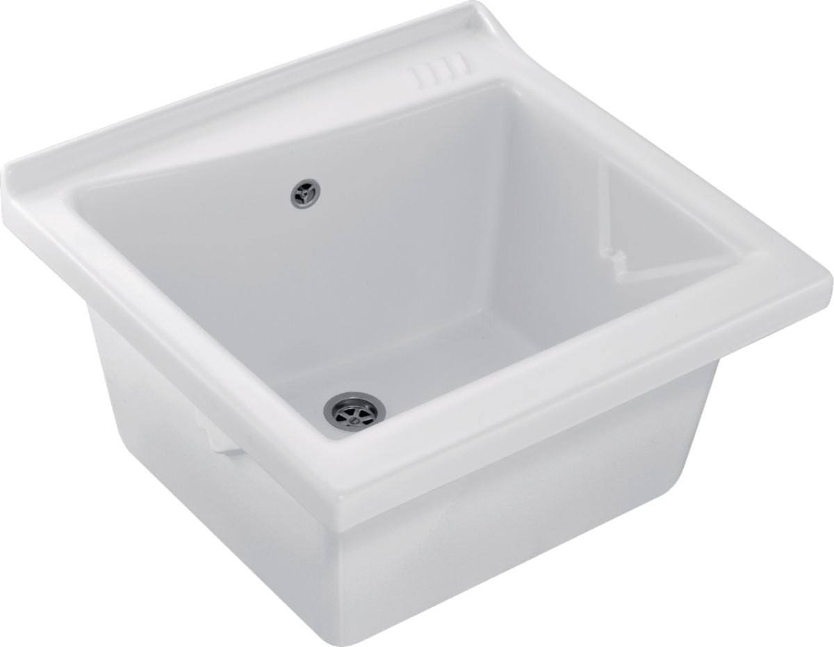 JACOB DELAFON 64.5 X 60 cm washbasin, pre-drilled 1 hole, Ref.EN176-00. DIAYTAR NIGERIA brings retail convenience to your screen with affordable prices and dependable shipping.