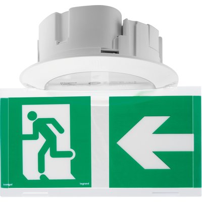 BAES evacuation - ECO1 recessed kickspot - 45lm LEDs - 1h plastic IP40-IK04 - Ref.062524. DIAYTAR NIGERIA delivers on our promise of variety, affordability, and prompt nationwide service.