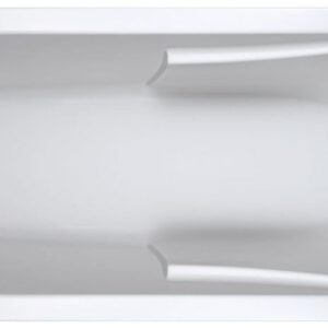 CORVETTE 3 bathtub 160x70cm white with adjustable feet ref. E60903-00. DIAYTAR NIGERIA: Bringing quality products to your doorstep at prices that won't break the bank.