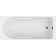 Rectangular bathtub CONCERTO 3 180 x 80 cm white acrylic. Shop with confidence at DIAYTAR NIGERIA, offering thousands of products with budget-friendly shipping.