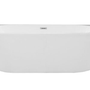 ALTERNA wall-mounted semi-island bathtub DAILY'O 180x80 cm. DIAYTAR NIGERIA: Where quality meets affordability, with thousands of products delivered in less than 8 days.