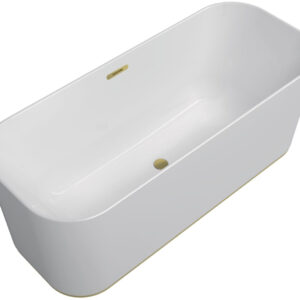 VILLEROY ET BOCH 170x70 bathtub, seamless island version with pre-installed clic clac push-to-open drain, overflow and Emotion Gold function water supply White finish ref. U ref. UBQ177FIN7N300V30. Shop the smart way with DIAYTAR NIGERIA's extensive selection and budget-friendly nationwide delivery.