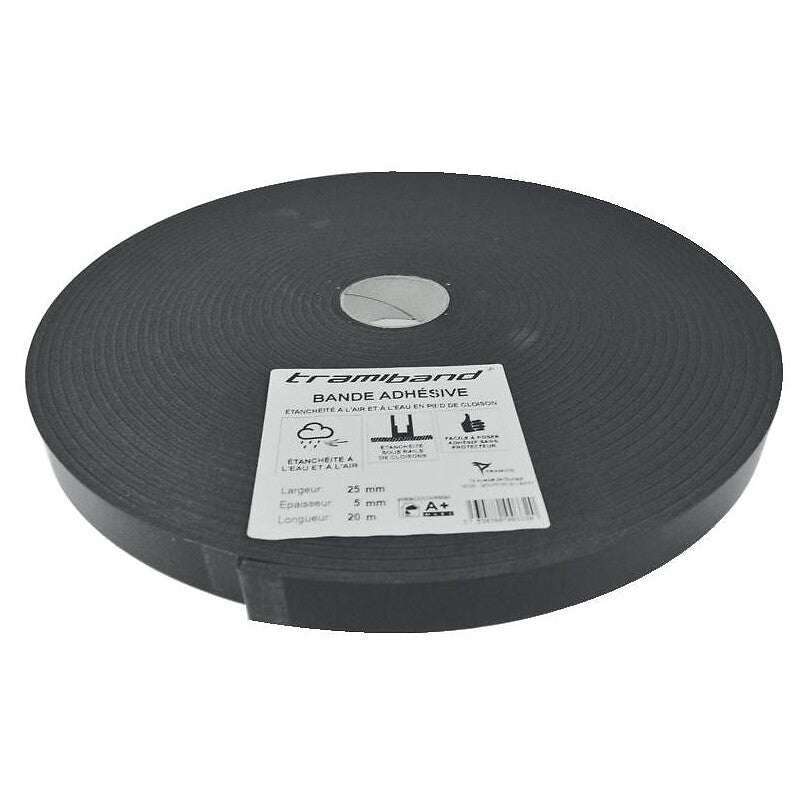 Tramiband 1-sided adhesive acoustic strip based on polyolefin foam, width 65mm, thickness 3mm, length 30m. Discover shopping simplified with DIAYTAR NIGERIA's comprehensive platform and reliable 5-8 day shipping.
