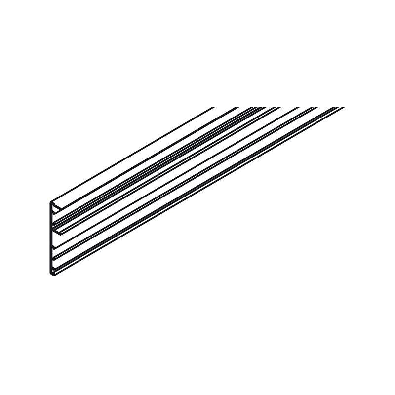 Junior 80 and 100 rail cover strip - type Z - length 2 m. DIAYTAR NIGERIA: Where every Nigerian finds affordable products delivered within the week.