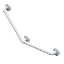 AKW INTERNATIONAL smooth white grab bar angled 135° 450 x 450 mm, Ref.11915WH-LS. DIAYTAR NIGERIA: Your affordable marketplace with reliable 5-8 day shipping across Nigeria.