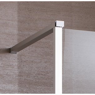 JAZZ 120cm wall-mounted stabilization bar, matt silver Ref. L13JA9120. DIAYTAR NIGERIA: Where shopping meets satisfaction with affordable prices and reliable 5-8 day shipping.