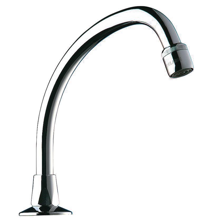 DELABIE swan neck spout length 150 height 170 to be placed on the deck with anti-scale aerator + economizer seal 6 liters per minute Ref: 967152. Experience the ease of one-stop shopping with DIAYTAR NIGERIA's diverse catalog and nationwide delivery.