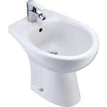 Brive single-hole bidet White ref E438200. DIAYTAR NIGERIA combines affordability with convenience, delivering your purchases within 5-8 days.