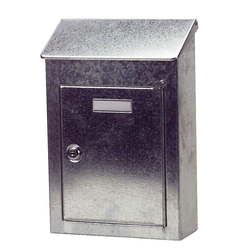 Galvanized 'Pavilion' mailbox 210 x 310 x 80 mm. DIAYTAR NIGERIA: Where every search yields affordable results delivered promptly to your door.