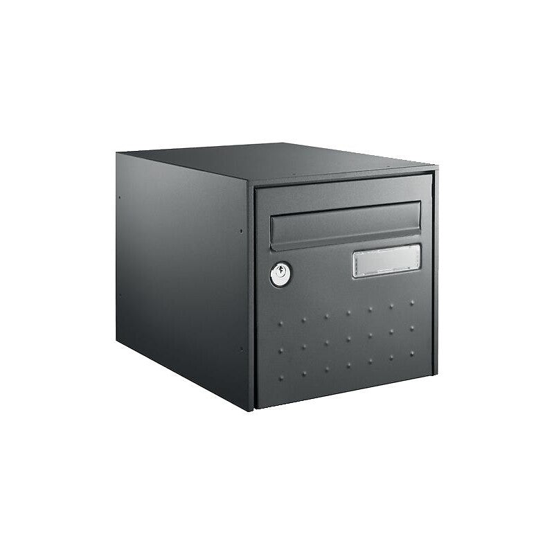 Steel Box single-sided letterbox green RAL 6005. Your comprehensive marketplace awaits at DIAYTAR NIGERIA with affordable prices and reliable delivery times.