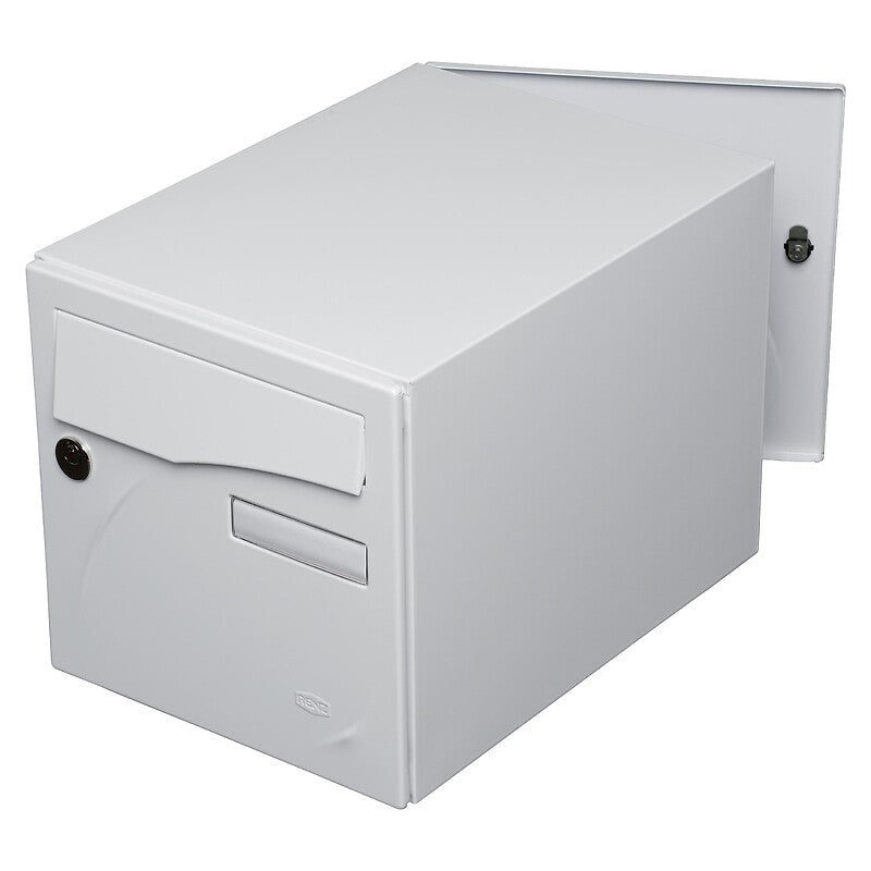 Preface New type letterbox - vandal-proof - double-sided - matt black RAL 9005. Shop the future with DIAYTAR NIGERIA - thousands of products, unbeatable prices, delivery within a week.