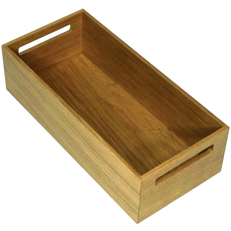 FineLine wooden box with handle - 174.5 x 324 x 90 mm - light oak finish. Discover the convenience of DIAYTAR NIGERIA's vast e-commerce platform with delivery in just 5-8 days.