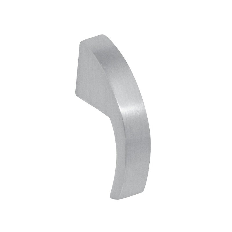 Curved zamak button - matt chrome finish. DIAYTAR NIGERIA: Where quality meets affordability, with thousands of products delivered in less than 8 days.
