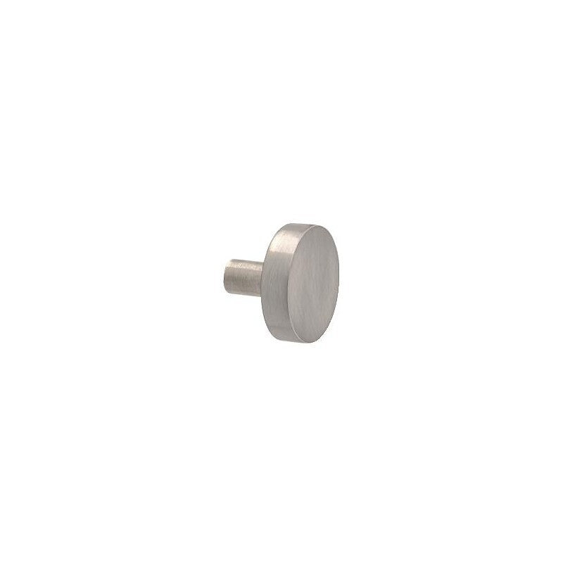 B500 round brass furniture knob, Ø 25, satin nickel finish. DIAYTAR NIGERIA: Your gateway to affordable products delivered reliably across Nigeria.