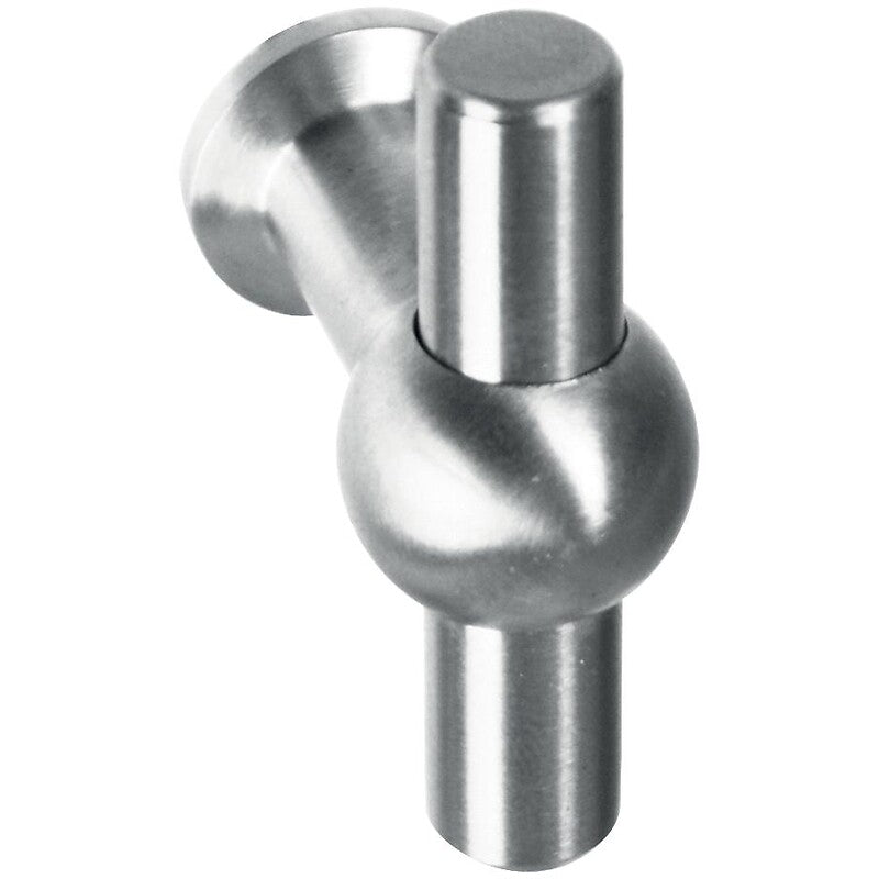 Brushed stainless steel T-button height 37 mm width 45 mm. Your complete shopping solution, DIAYTAR NIGERIA offers extensive variety with budget-friendly delivery.