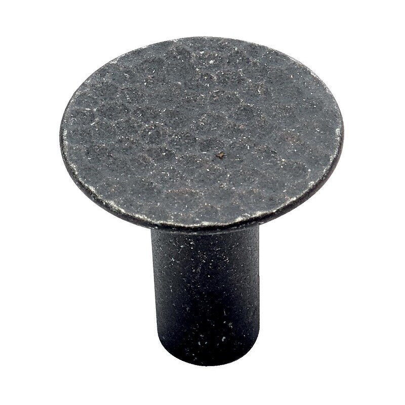 Forge zamak button, matte black steel finish. Experience the future of shopping with DIAYTAR NIGERIA's extensive selection delivered in just 5-8 days.