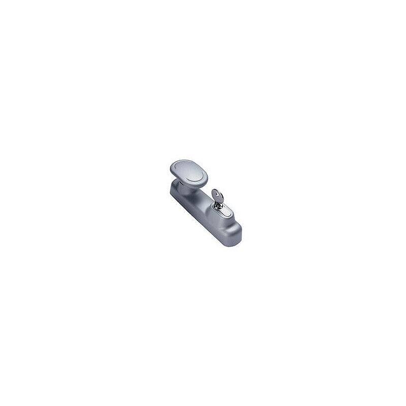 Fixed exterior button with key locking function, Oltre white 9010. DIAYTAR NIGERIA: Connecting Nigerians with affordable products delivered promptly nationwide.