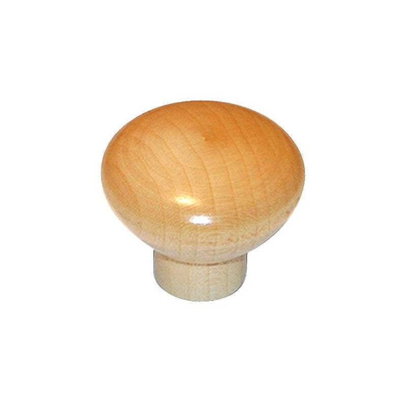Round button in natural varnished beech Ø 36 mm, height 32 mm, thread 4 mm. DIAYTAR NIGERIA: Your partner in affordable online retail with reliable delivery across the nation.