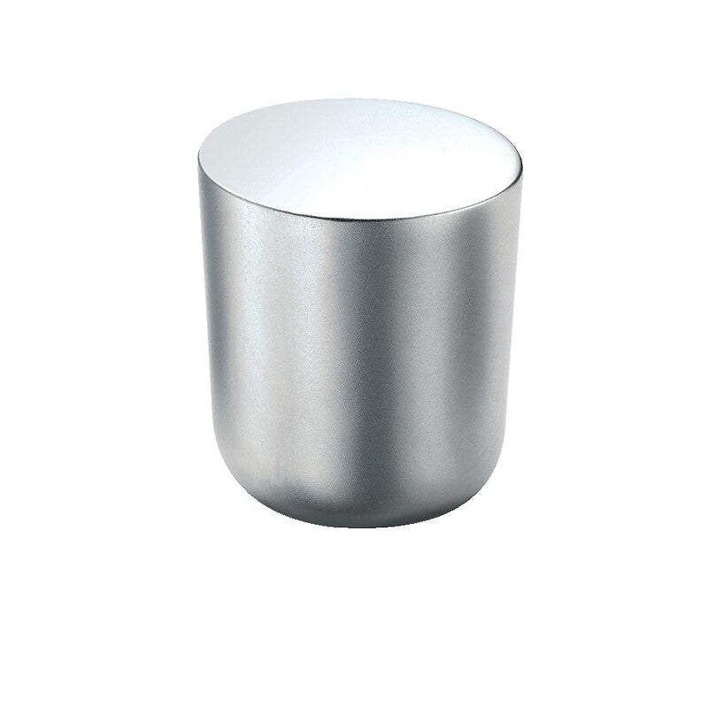 Mini 8161 round zamak button - 25 mm - black finish. DIAYTAR NIGERIA delivers on convenience and affordability with our reliable nationwide shipping.
