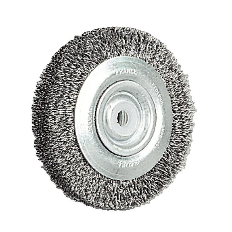 Circular steel brush diameter 125 mm thickness 20 mm wire diameter 0.35 mm. DIAYTAR NIGERIA brings quality products to every corner of Nigeria at prices everyone can afford.