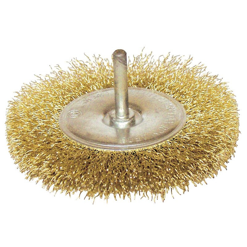 Circular brush on rod diameter 100 mm, brass wire 0.2 mm. Shop the smart way with DIAYTAR NIGERIA's extensive selection and budget-friendly nationwide delivery.