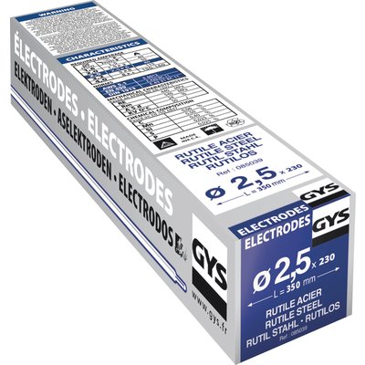 BOX 230 STEEL ELECTRODES 2.5MM. DIAYTAR NIGERIA connects your desires with reality through our affordable e-commerce platform and quick delivery.
