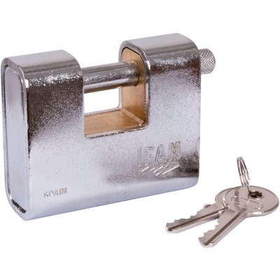 SINGLE ARMOUR PADLOCK 81 MM. Discover the convenience of DIAYTAR NIGERIA's vast e-commerce platform with delivery in just 5-8 days.