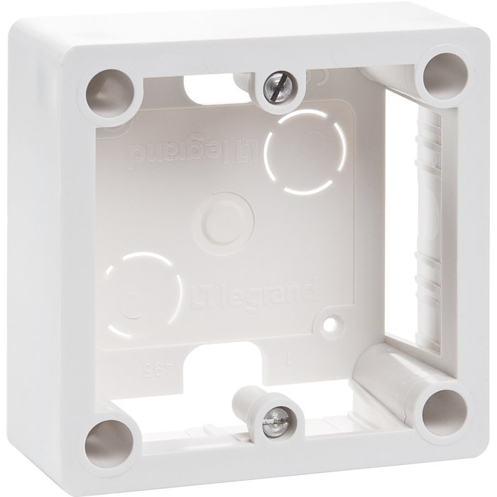 Surface-mounted frame - 1 post - for base and cable outlet - 100x100x36 mm - Ref.055849. Transform your online shopping experience with DIAYTAR NIGERIA's affordable and diverse marketplace.