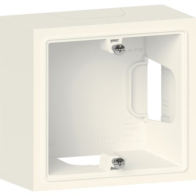 Dooxie surface-mounted frame - 1 post - White - Ref.600041. Discover the joy of online shopping with DIAYTAR NIGERIA's budget-friendly prices and reliable shipping.