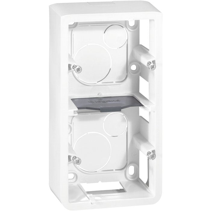 Mosaic surface frame - for support ref. 802 52 - depth 40 mm - 5 or 2x2 vertical modules - Ref.080282. DIAYTAR NIGERIA: Where every search leads to affordable products delivered promptly across Nigeria.