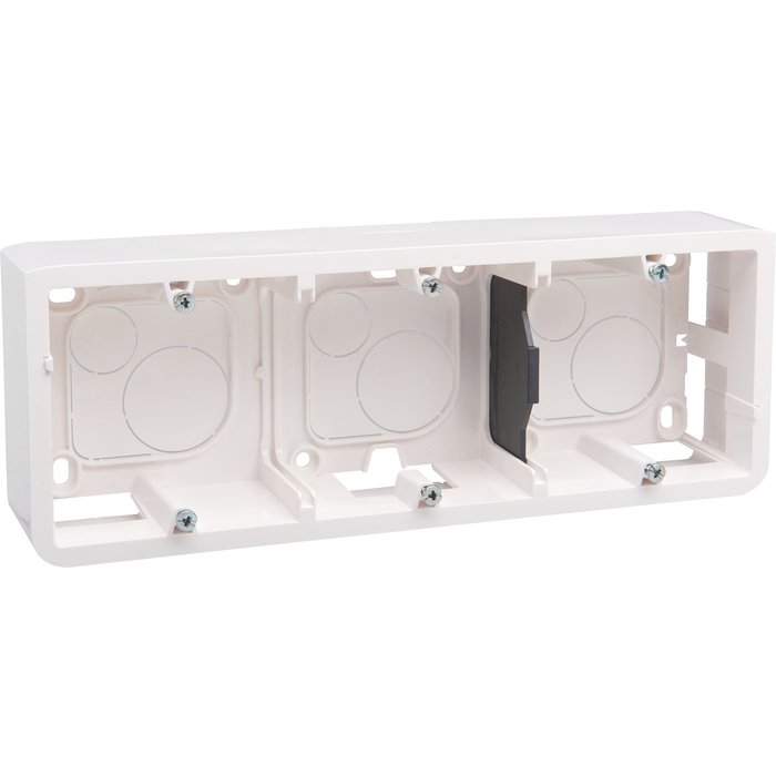 Mosaic surface frame - for support ref. 802 53 - depth 40 mm - 6/8 or 3x2 horizontal modules - Ref.080286. Your everyday shopping destination, DIAYTAR NIGERIA offers unbeatable value with quick delivery times.