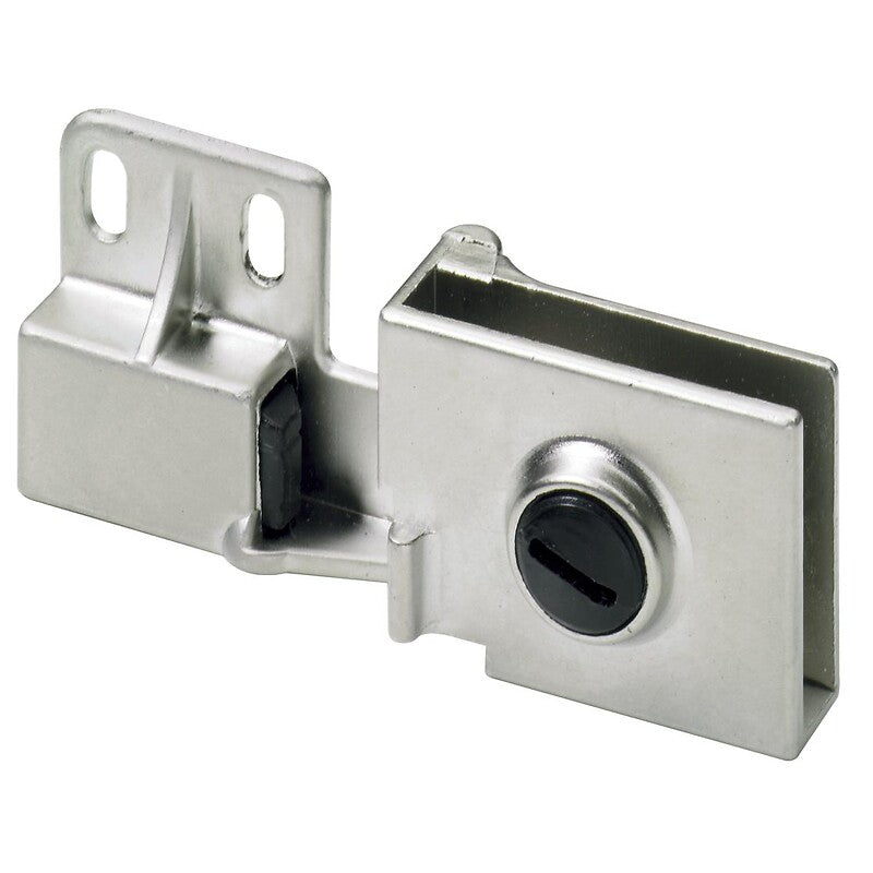 Glass door hinge 170° - glass/wood - matt nickel-plated zamak - ET 5150. DIAYTAR NIGERIA: Connecting Nigerians with their needs through affordable prices and 5-8 day shipping.
