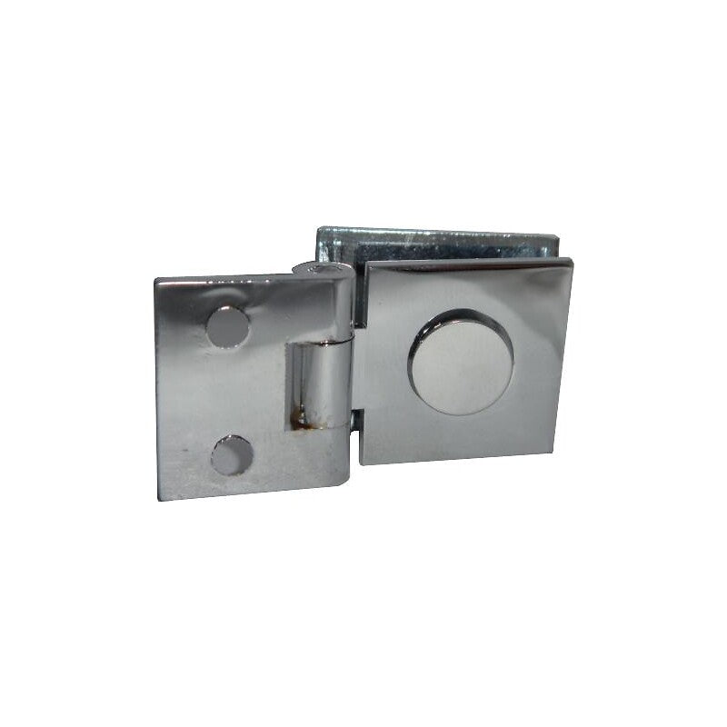 Glass/wood backplate hinges - chrome-plated brass 25 x 30 mm - pair. DIAYTAR NIGERIA: Where every click leads to affordable purchases delivered promptly to your door.