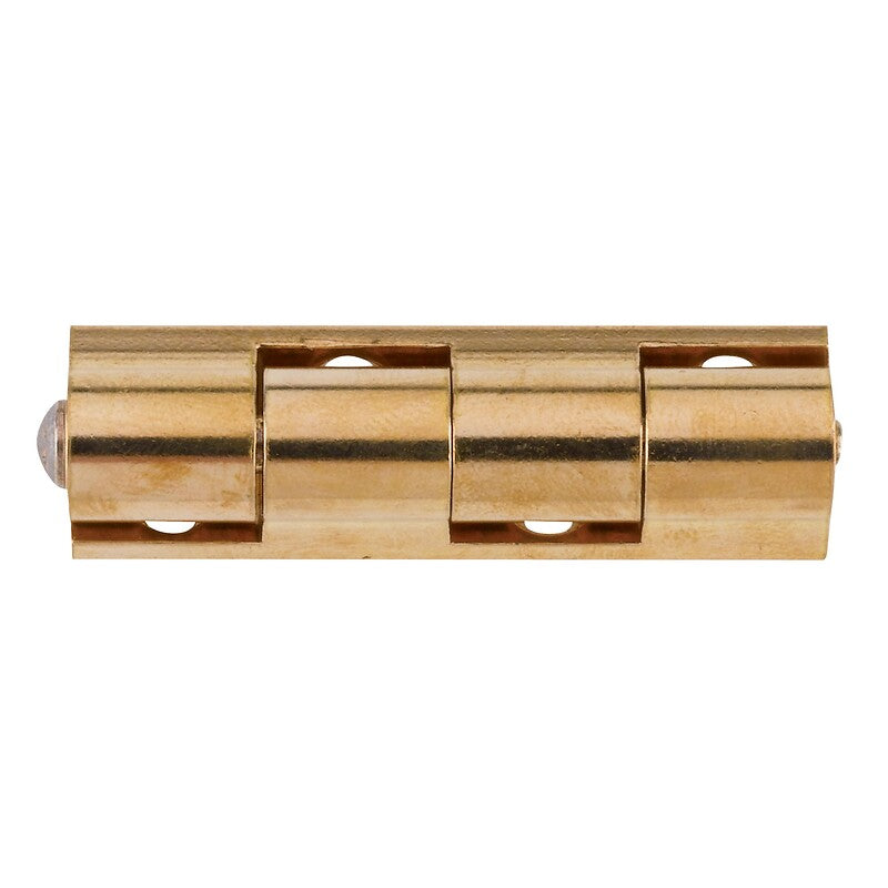 Universal hinges with sides - round knots - polished brass - height 40 mm. Shop confidently with DIAYTAR NIGERIA, offering affordable prices and reliable delivery within a week.