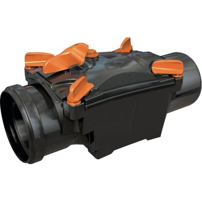 CART black PVC and stainless steel manual non-return valve - Ø 100 mm. Discover endless possibilities with DIAYTAR NIGERIA's comprehensive catalog and budget-friendly delivery.